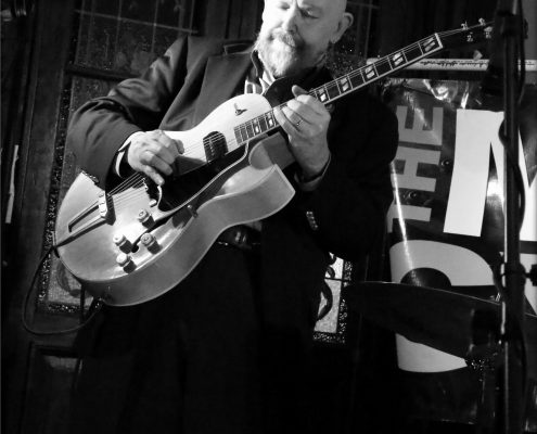 Mojo Gypsies' leader, guitarist Dave Orban
